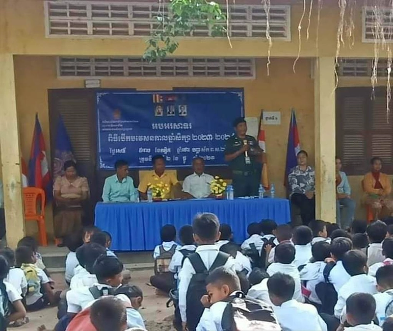 プレイスバイ小学校の始業式