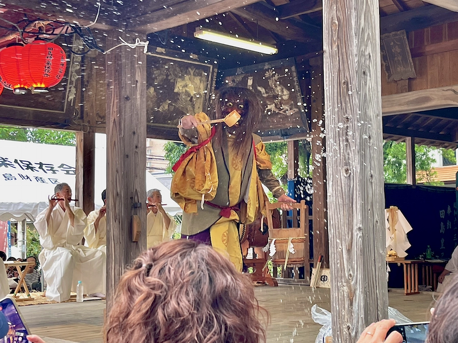 神楽殿の再興は地域のため、みなさんのため