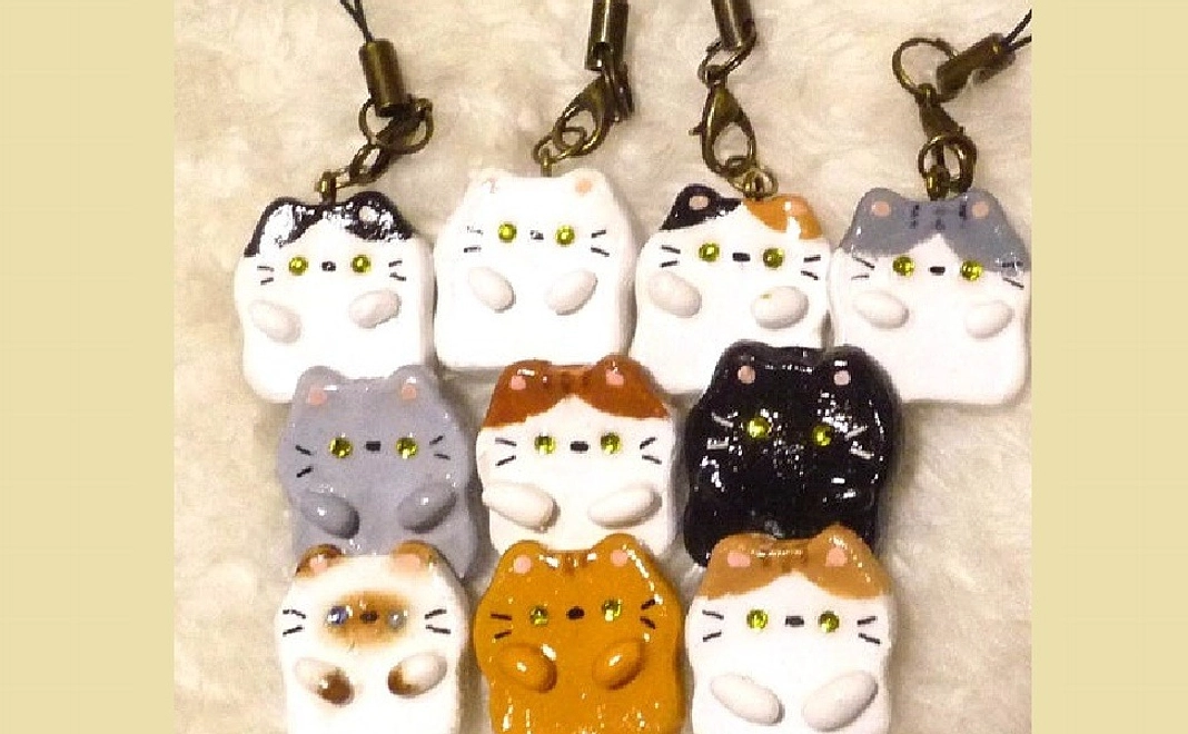 しっぽのおうちオリジナルぺたんこストラップ