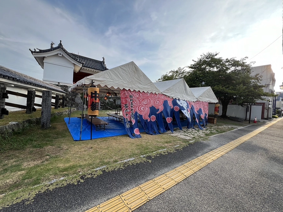 令和６年度中町区幕洗い行事