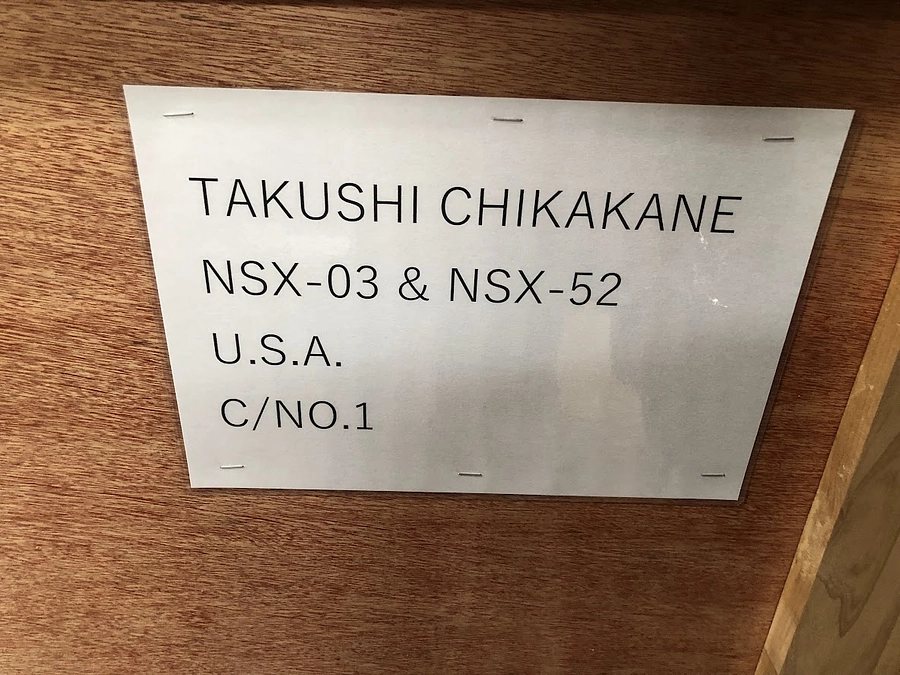 ようやくようやく、マシンが無事ロングビーチに届きました！