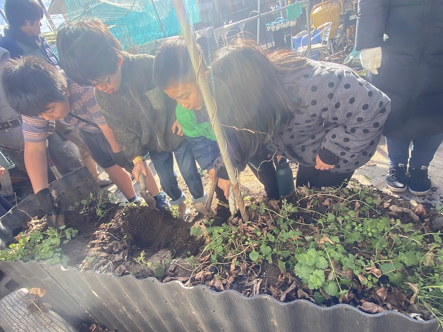 今年一年ありがとうございました。竹林のスコレーも三学期、そして新年度に向かいます