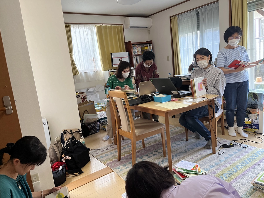 ユニバーサル絵本定例活動　7月の貸出