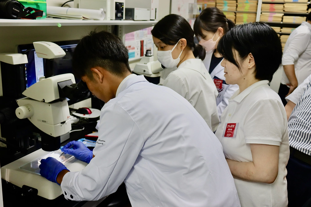 「がん研EEP2023」初日の様子が北陸放送（MRO）で報道されました。