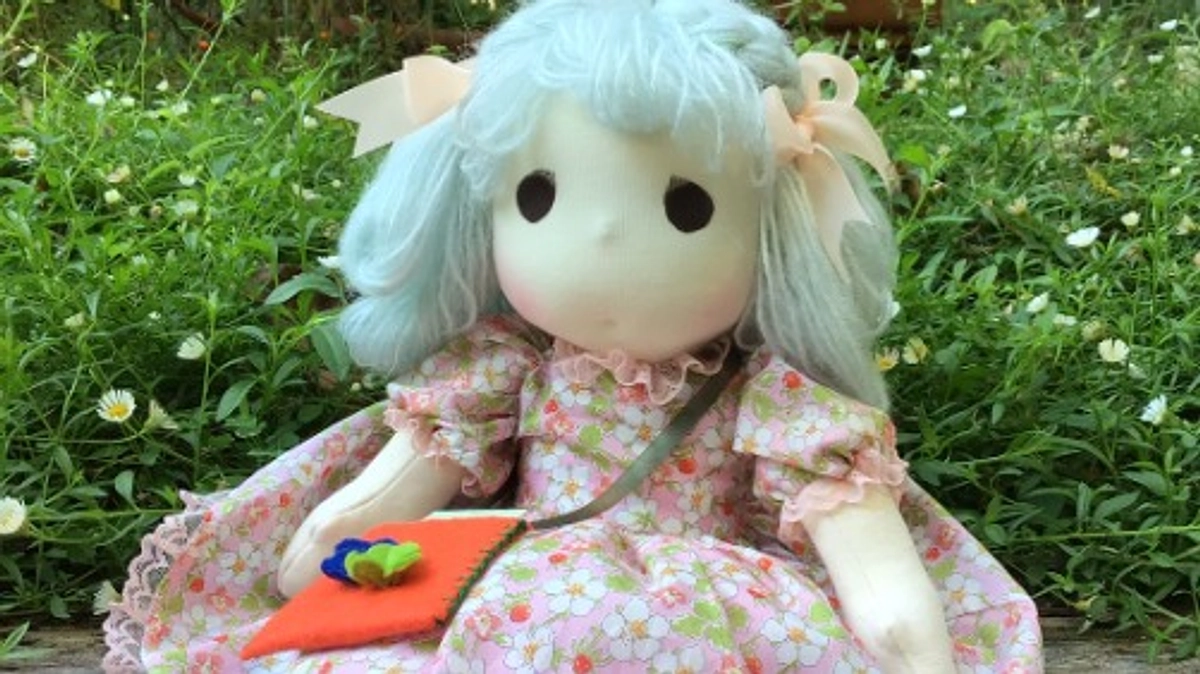 マフラーを巻いたさくらちゃん