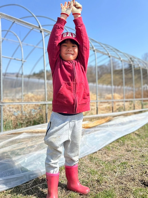 厩舎の段取り始まりました！