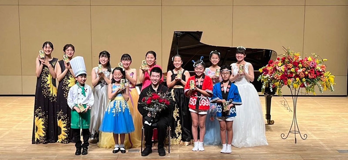 リターン紹介②北村明日人さんが発表会に行きます！コース