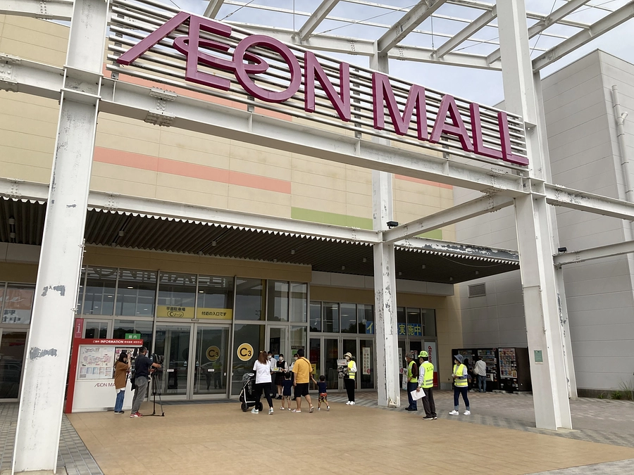 イオンモール大牟田でＰＲ活動をしました