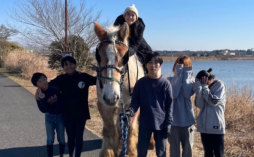 引馬体験（外乗）& お礼の手紙（5万円）