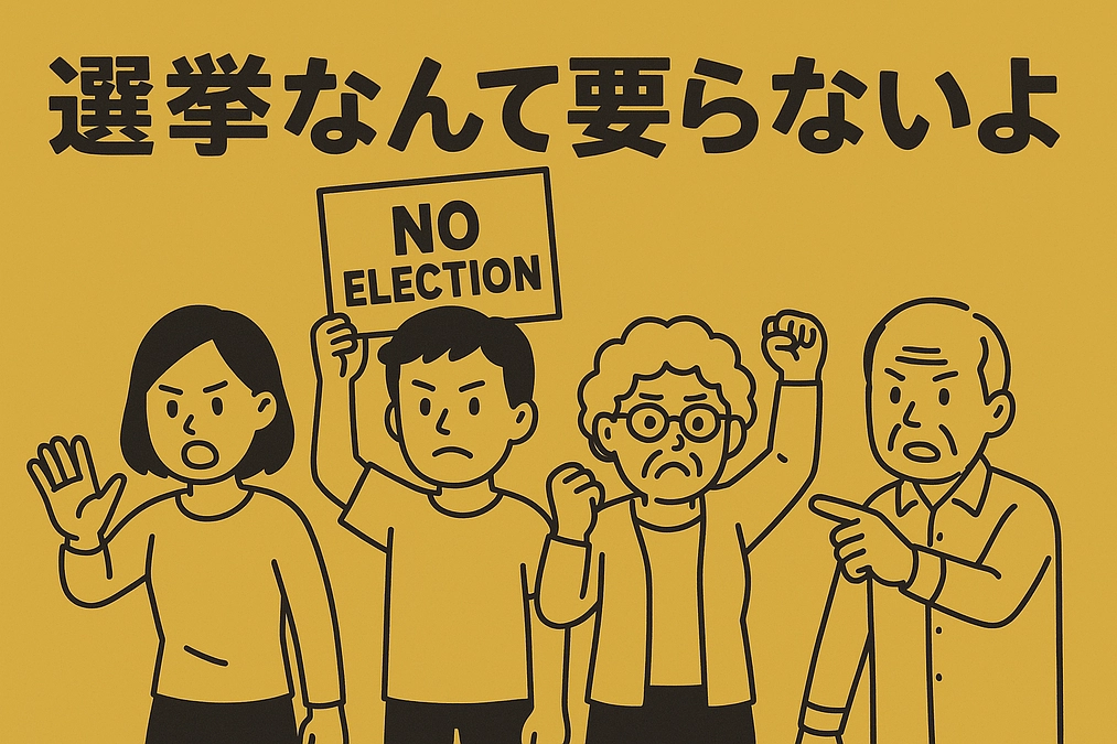 note 毎日投稿12日目：選挙なんて要らないよ その１２（選挙権❓）