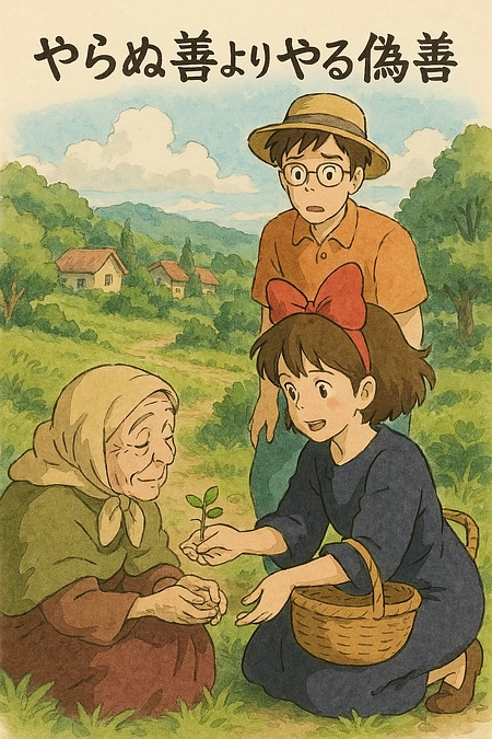 「やらぬ善よりやる偽善」──今日はFMかほくに出演します