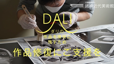 諸橋近代美術館｜サルバドール・ダリ、西洋近代の作品の修復にご支援を のトップ画像