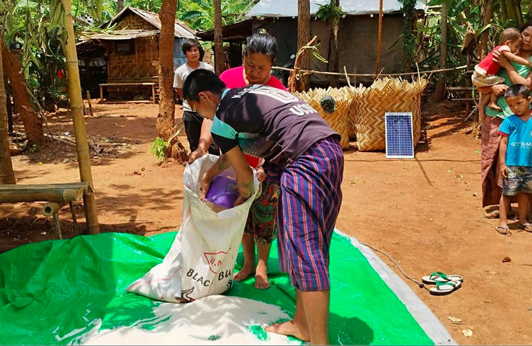 【この度、ミャンマーへ第一回目の支援をお届けいたしました】