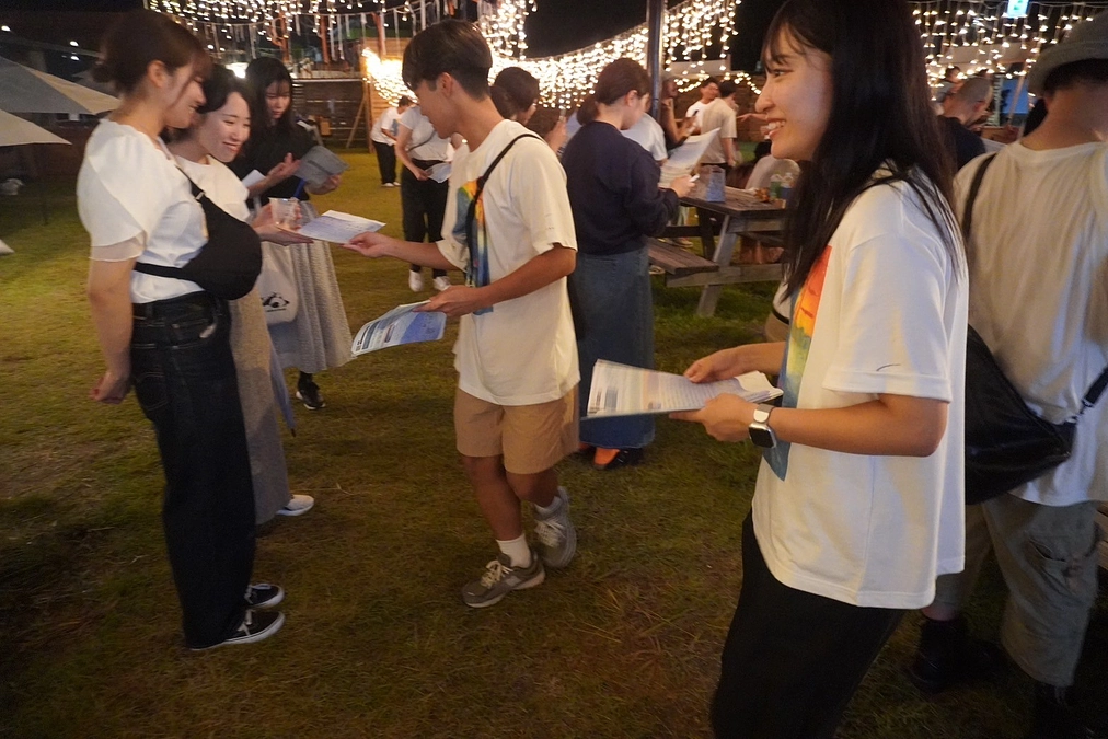 「SHIOGORI CAMP 2024」で周知活動を行いました！