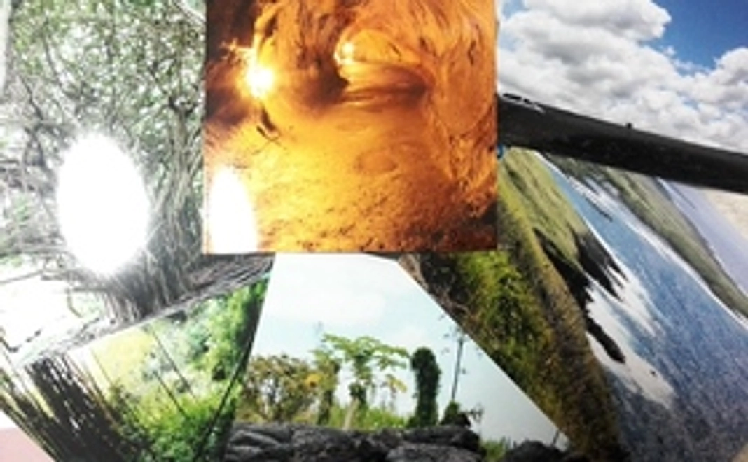 【ハワイ島より】感謝のメッセージ＆パワーストーン＆厳選フォト6枚セット&OHANAカフェご招待券