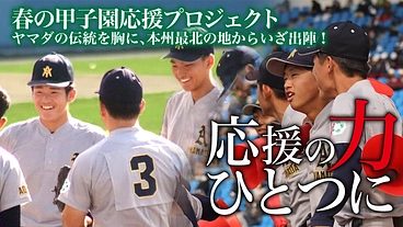 【青森山田】８年ぶりのセンバツへ！！硬式野球部応援プロジェクト