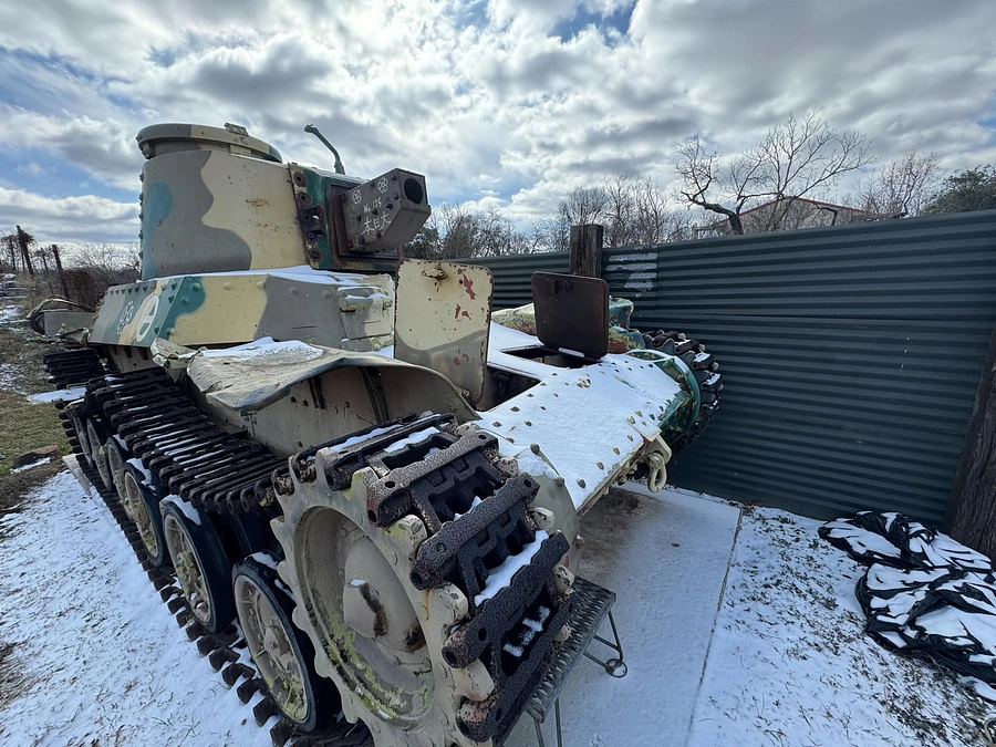 テキサス州に雪が降りました！？