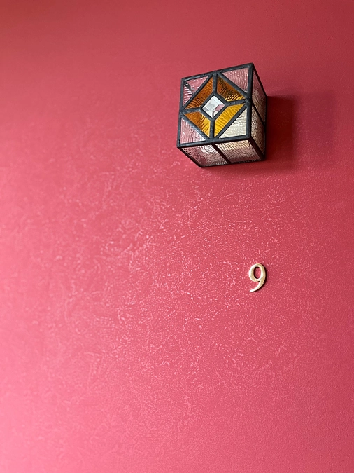 壁紙が貼られました