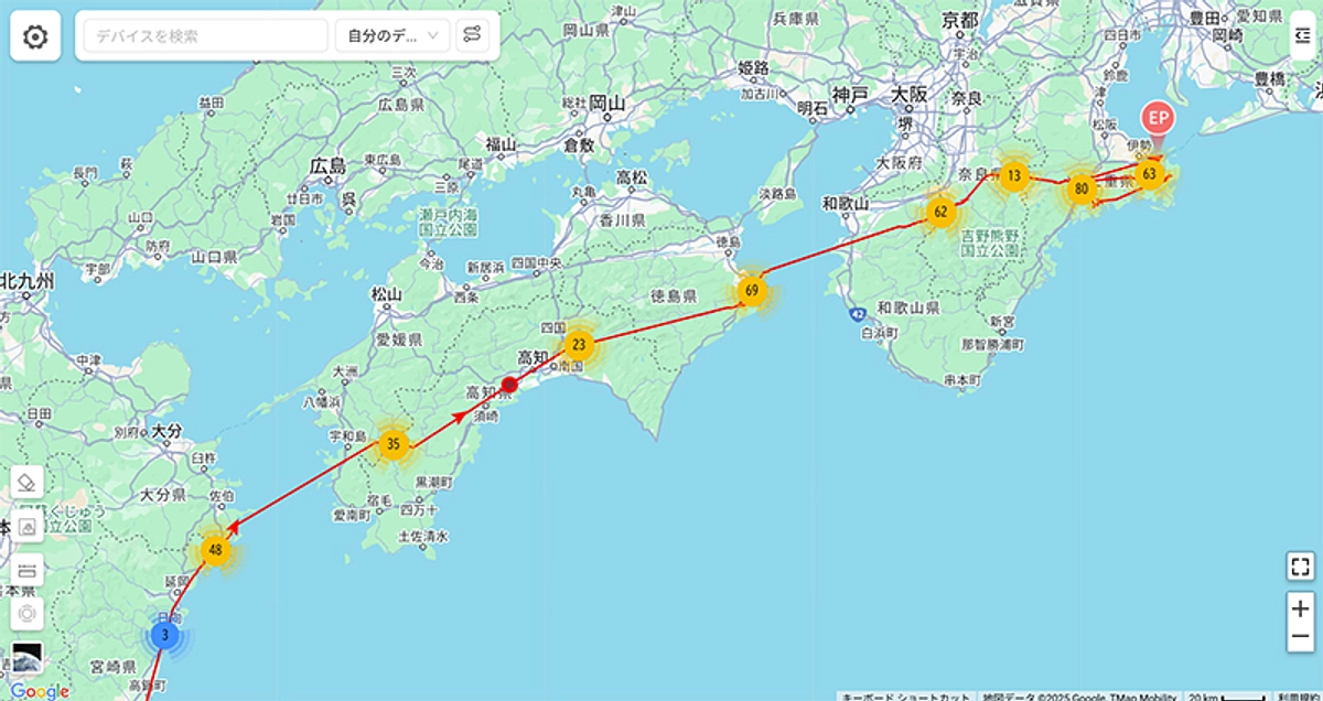 【速報】サシバの渡り報告　4月24日