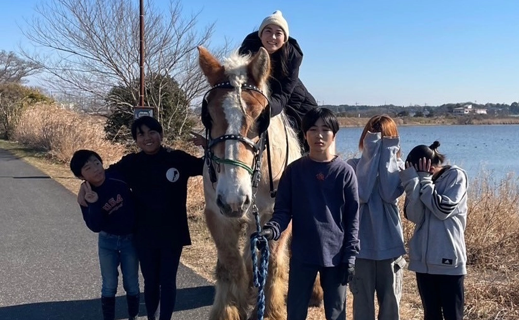 引馬体験（外乗）& お礼の手紙（10万円）