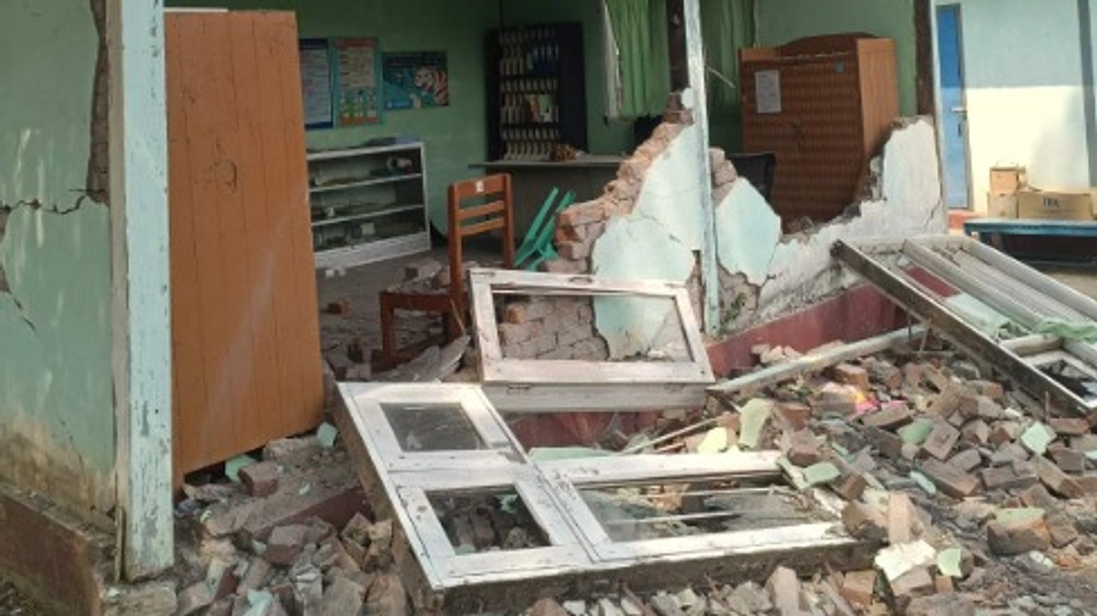 現地からの報告6｜仮設のワクチン接種所用テント供与