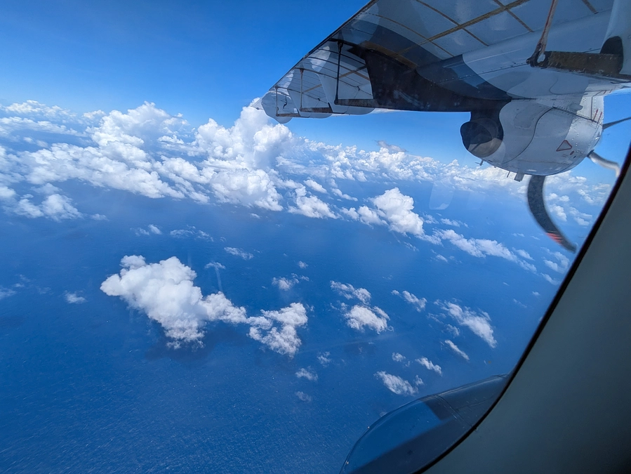 27日エアマーシャルに乗ってキリ島へ
