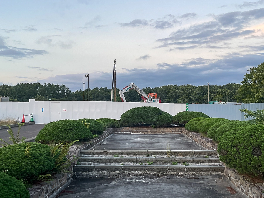 本日（令和5年8月28日)の北海道百年記念塔