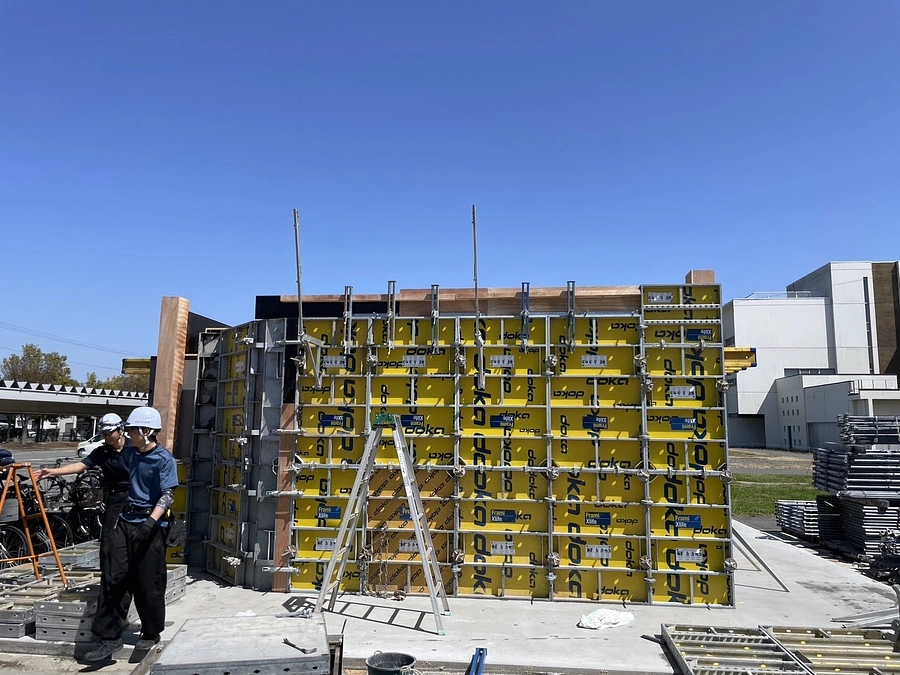 新着情報‼️ 技能五輪国際大会に日本代表として出場します！建設コンクリート施工職種の練習状況です‼️