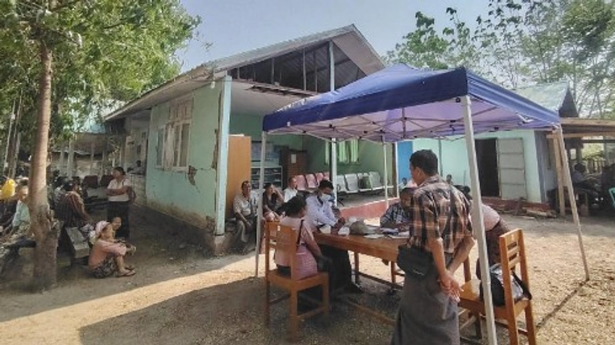 現地からの報告10｜仮設診療所で慢性疾患外来と妊婦健診・産後検診を実施