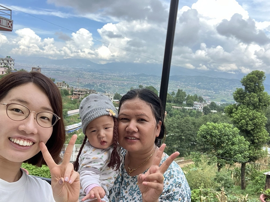 第一弾！ネパール到着しました❗️✈️