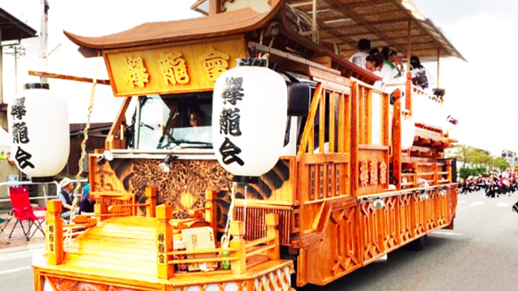 20万人の見物客！村山徳内祭りにて「引き山車」を作成したい！！