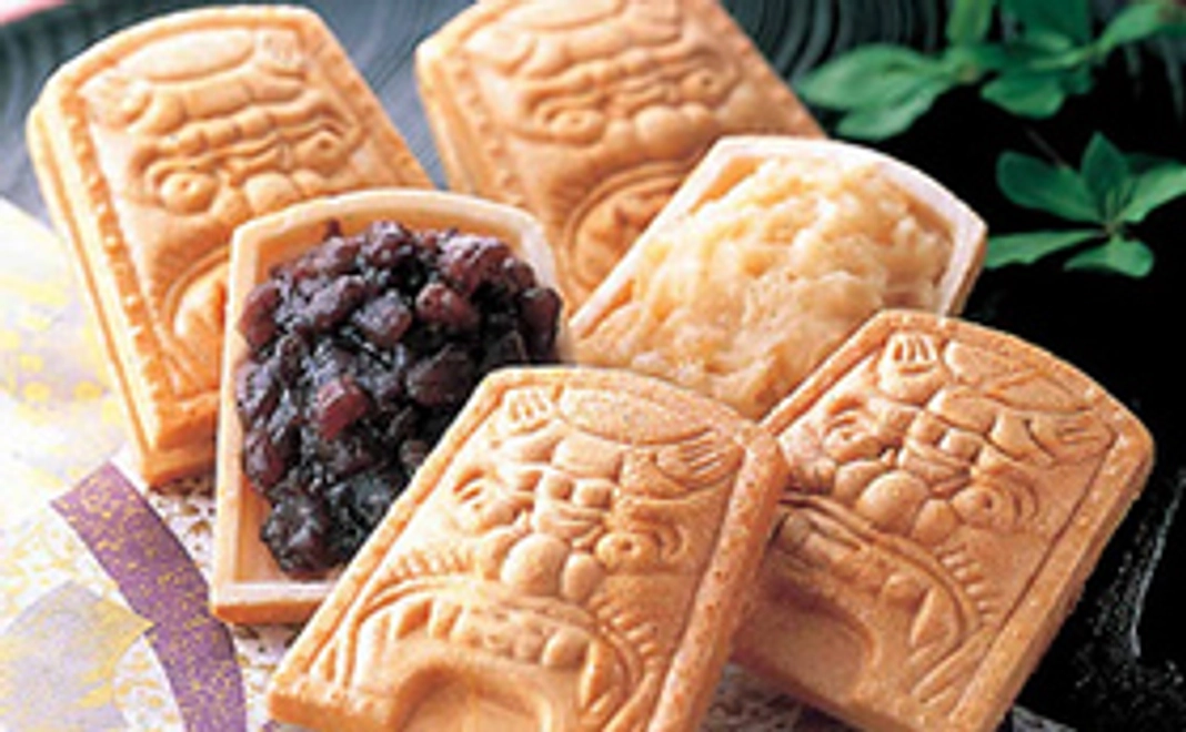 大宰府参道・鬼瓦最中&サポーターページへお名前掲載セット