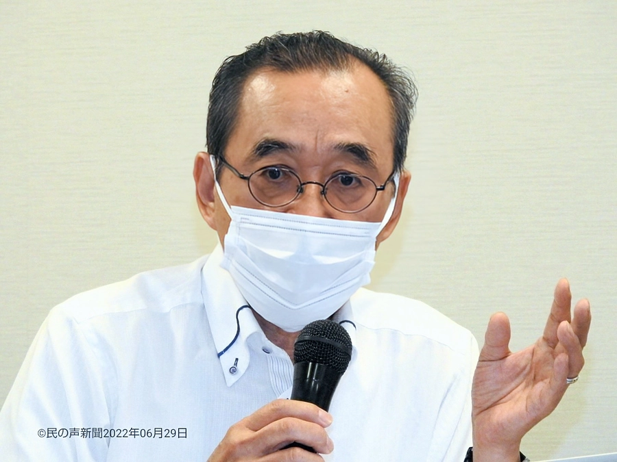 飯舘村では今なお放射能汚染が続いています。糸長さんが法廷で証言しました