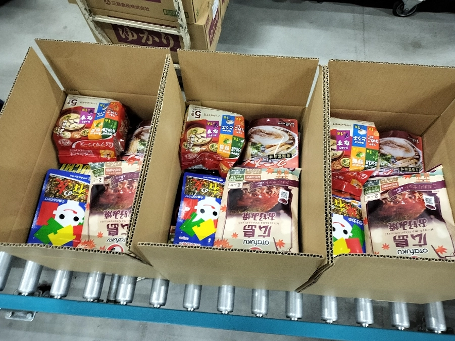 詰合せの発送準備が進んでいます！