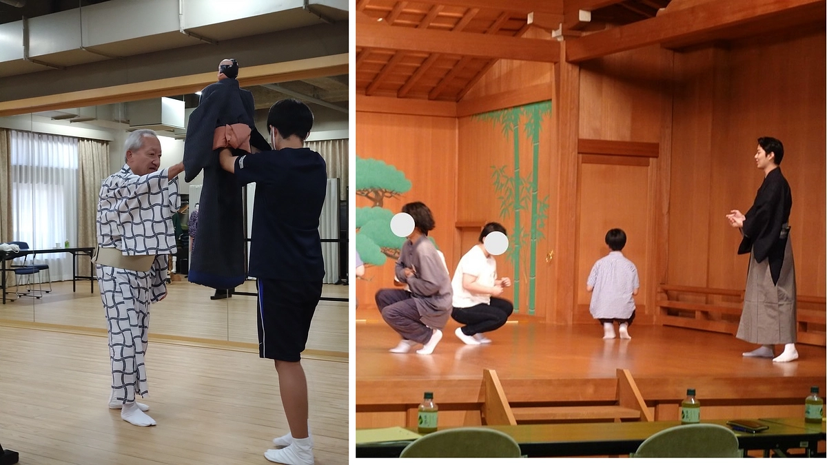 【活動のご報告】～能楽（三役）・文楽プレ研修～