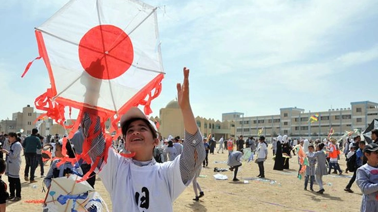 釜石とガザをつなぐ「夢と希望の凧揚げ交流会」を開催したい！