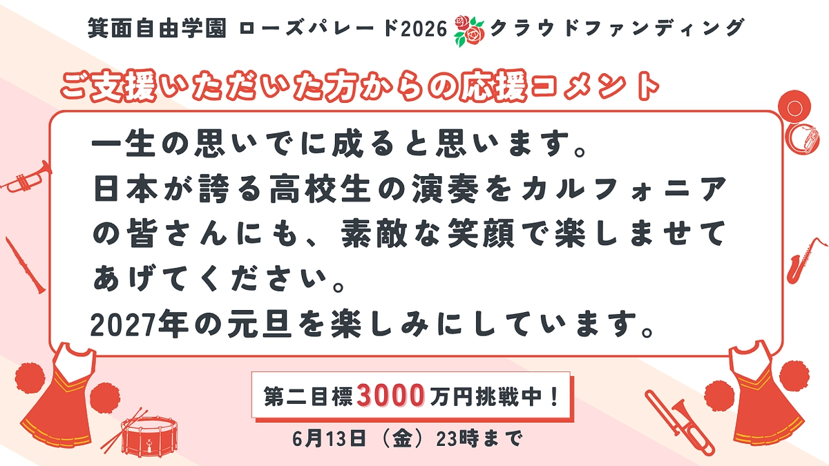 【残り6時間｜本日最終日】！支援募集は23:00まで。最後までご支援をお願いします！
