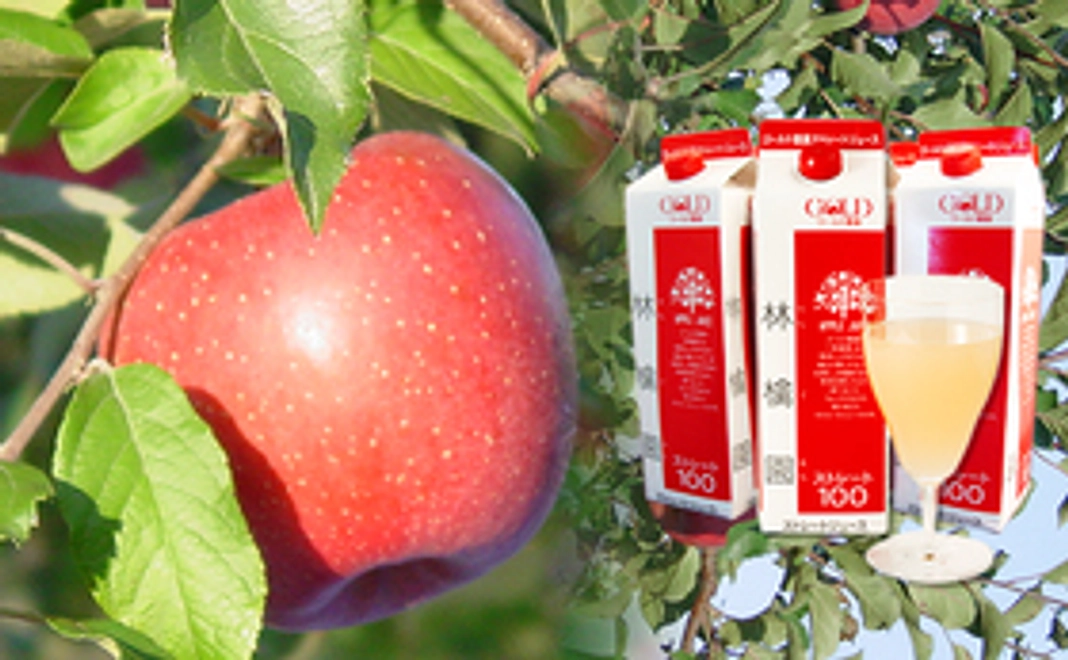 100％ストレート果汁！【青森県産 りんごジュースコース】