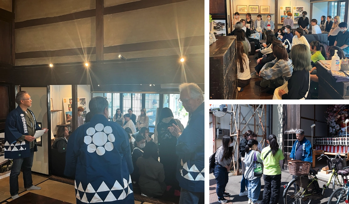 MCL盛岡情報ビジネス&専門学校の学生皆さんが鉈屋町界隈散策