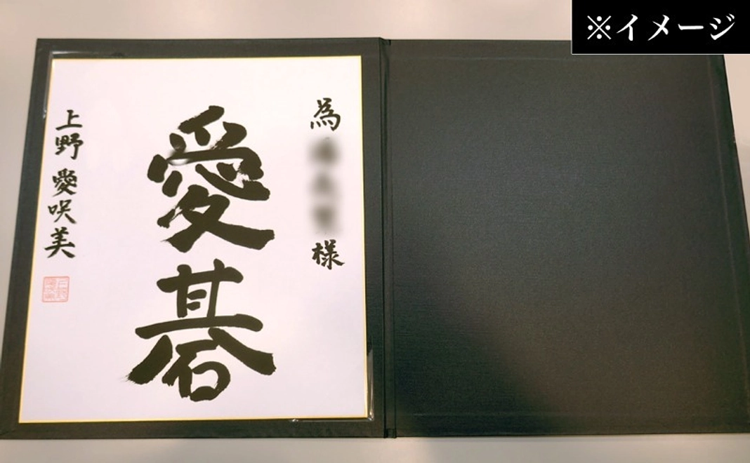 プロ棋士　オリジナル直筆色紙（1枚）