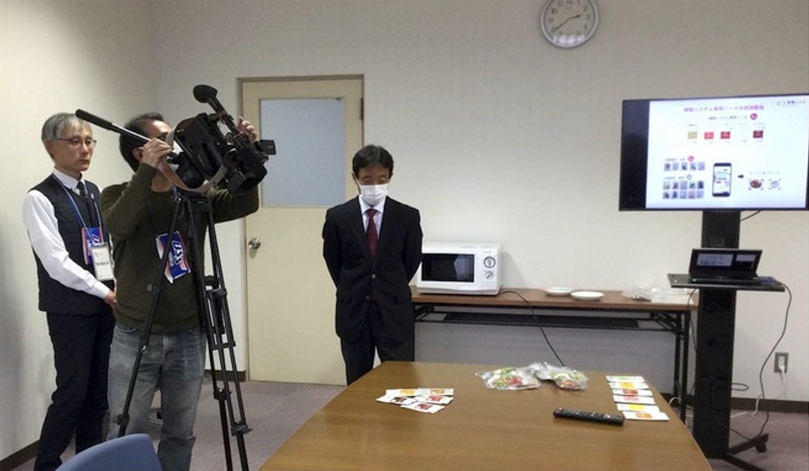 テレビ取材を受けた日に新聞報道もありました！