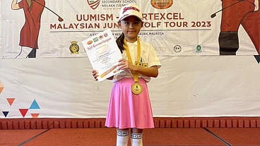 プロゴルファーを目指し世界に挑戦する須之内美璃選手のサポーター募集 のトップ画像