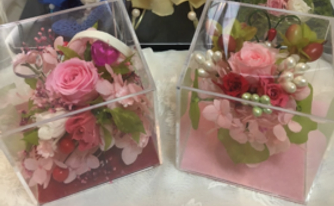 選べる！プリザーブドフラワーアレンジ& ハーバリウムアレンジ