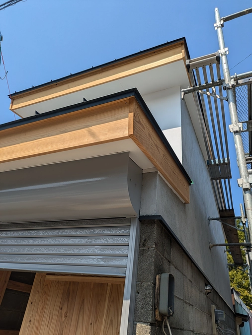 現在の記念館の進捗状況です。