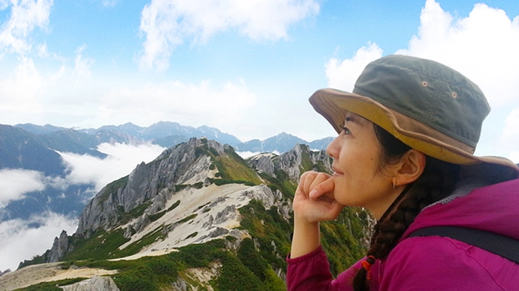 山をゆっくり登りたい人の優しさのしるし「ゆっくり山マイマイ」