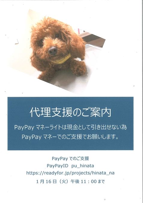 代理支援のご案内