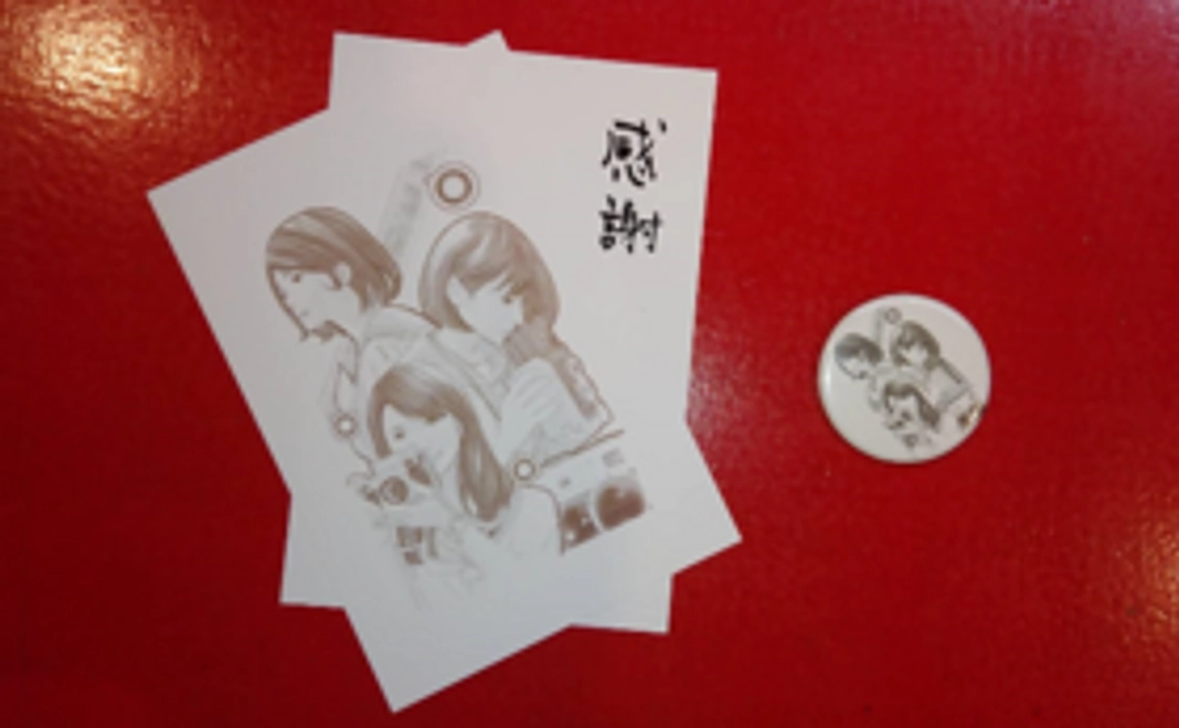 シャッターガールオリジナル缶バッチ