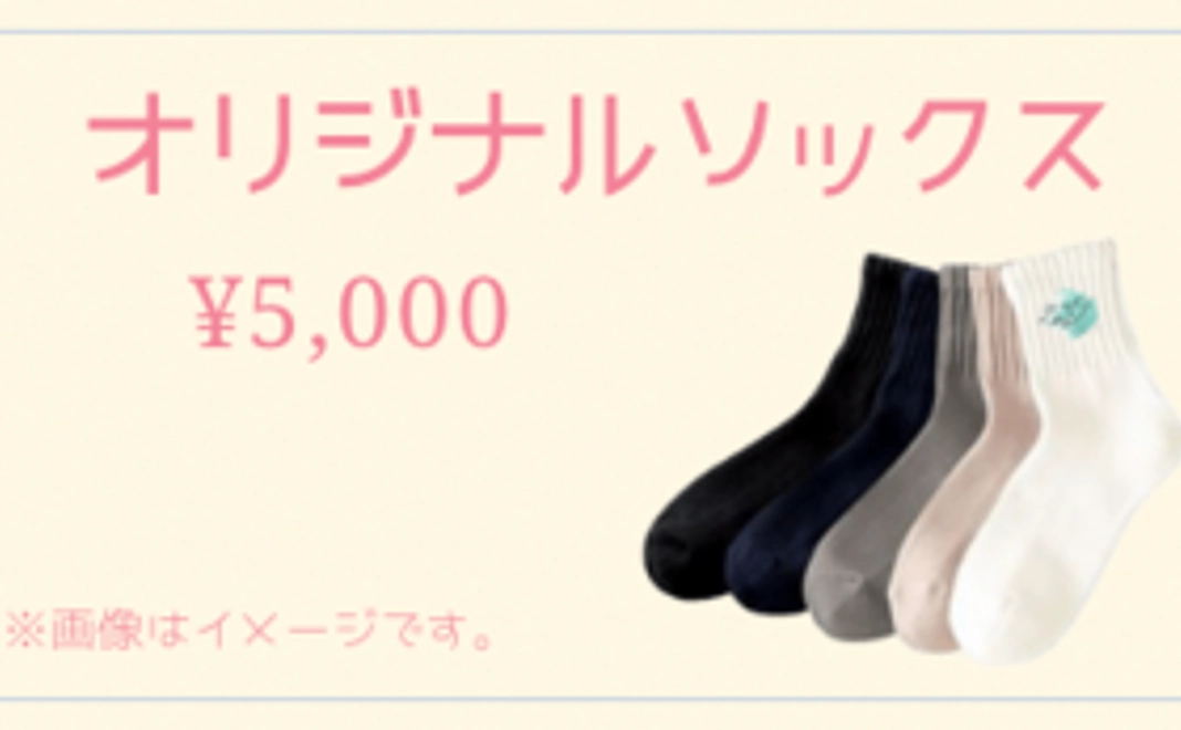オリジナルグッズコース〈ソックス〉