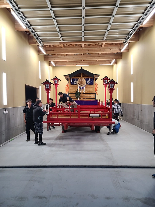 いよいよ第1期整備も完了間近！祭典準備本格化！