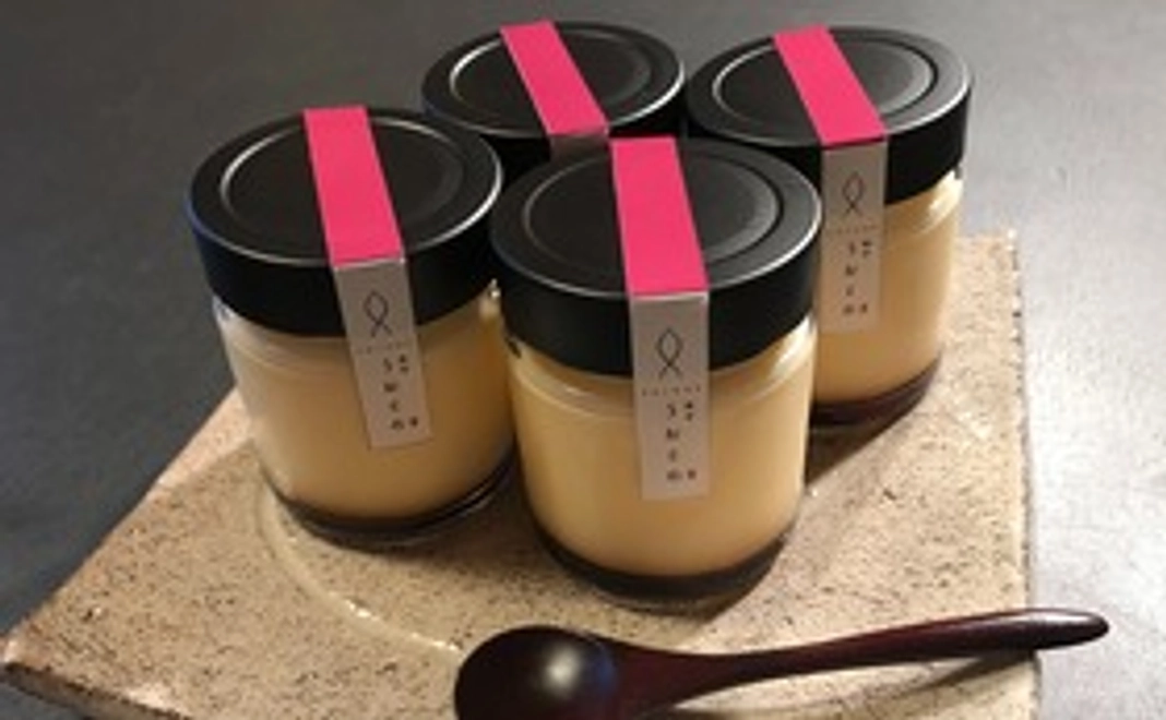 ・料亭うおとめ　女将のほろにがカラメルプリン（６個セット）